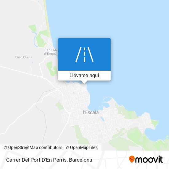 Mapa Carrer Del Port D'En Perris