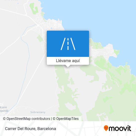 Mapa Carrer Del Roure
