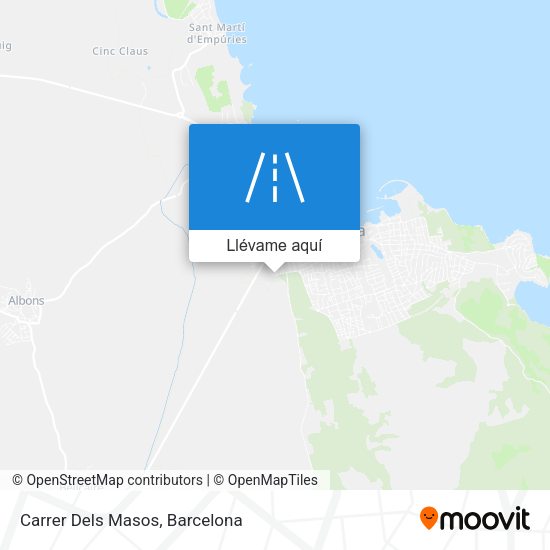 Mapa Carrer Dels Masos