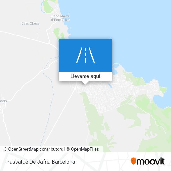 Mapa Passatge De Jafre