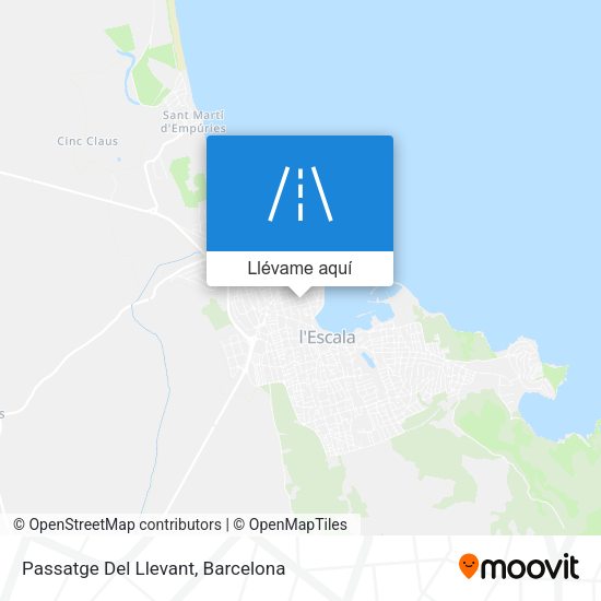 Mapa Passatge Del Llevant
