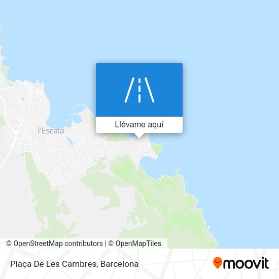 Mapa Plaça De Les Cambres