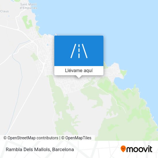 Mapa Rambla Dels Mallols