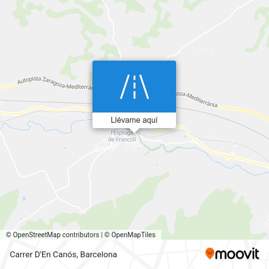 Mapa Carrer D'En Canós