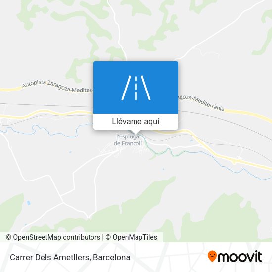 Mapa Carrer Dels Ametllers