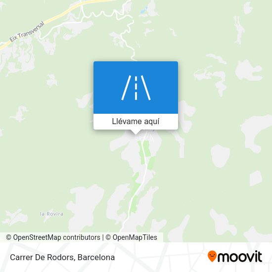 Mapa Carrer De Rodors