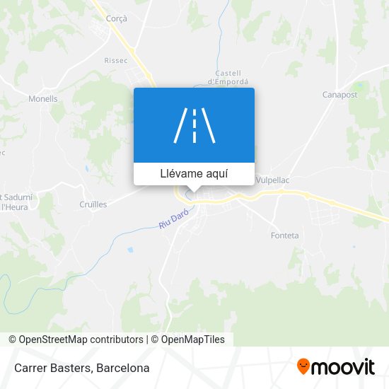 Mapa Carrer Basters