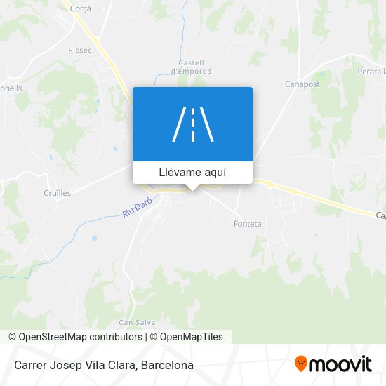 Mapa Carrer Josep Vila Clara