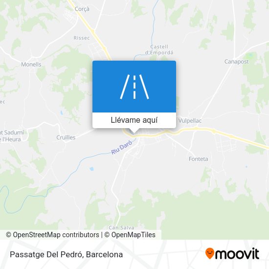 Mapa Passatge Del Pedró