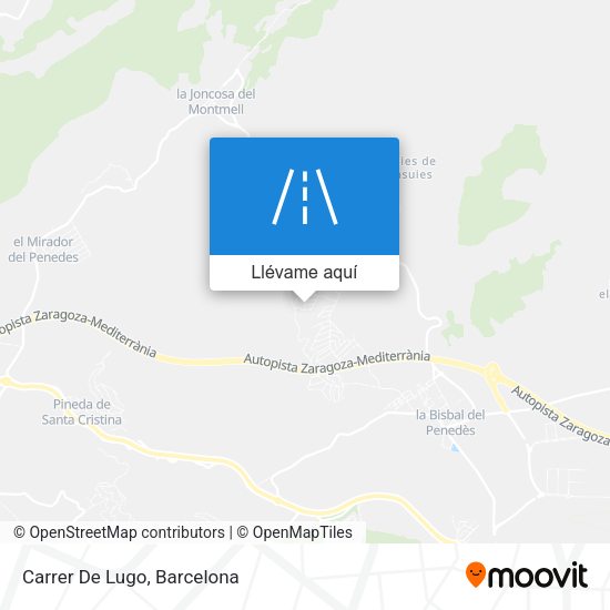 Mapa Carrer De Lugo