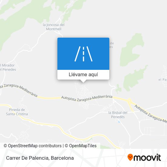 Mapa Carrer De Palencia