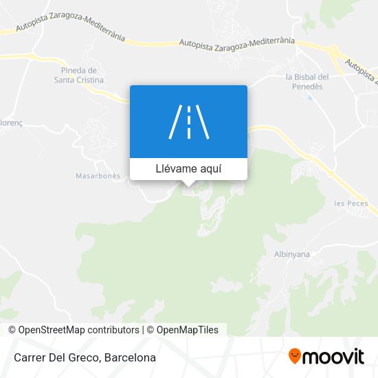 Mapa Carrer Del Greco