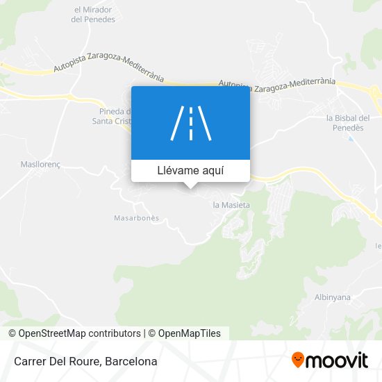 Mapa Carrer Del Roure