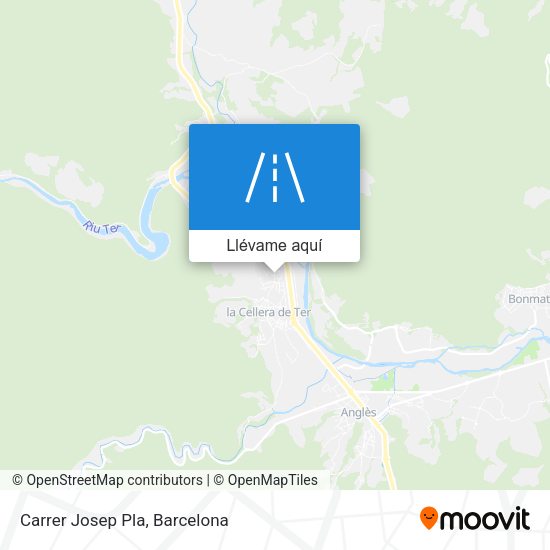 Mapa Carrer Josep Pla