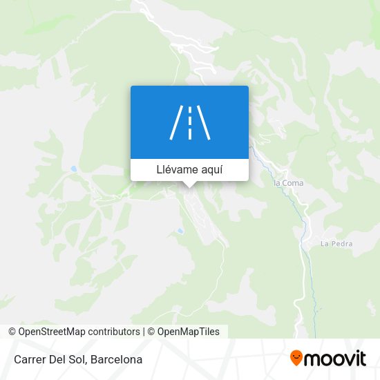 Mapa Carrer Del Sol