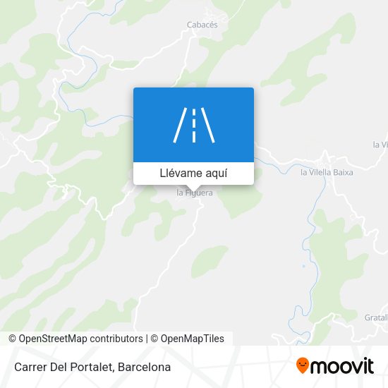Mapa Carrer Del Portalet