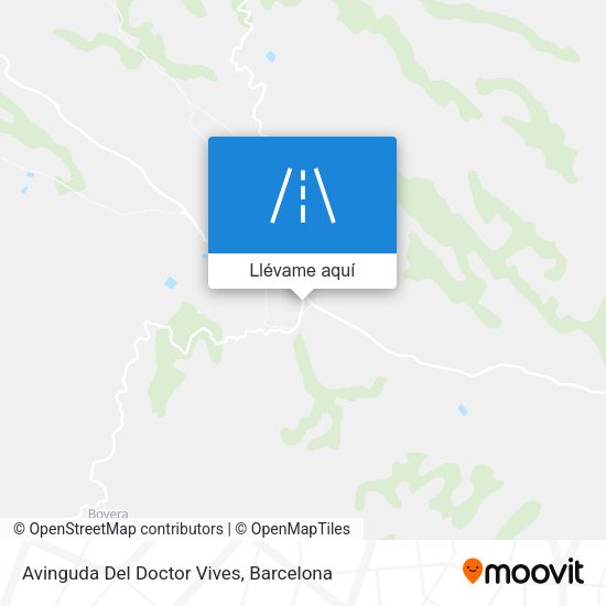 Mapa Avinguda Del Doctor Vives