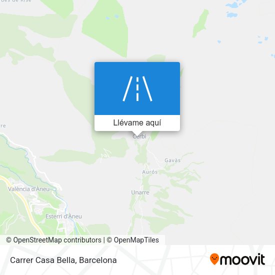 Mapa Carrer Casa Bella