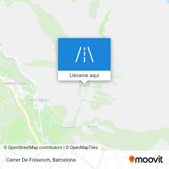 Mapa Carrer De Foixench