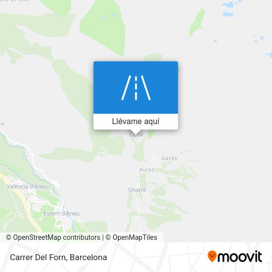 Mapa Carrer Del Forn