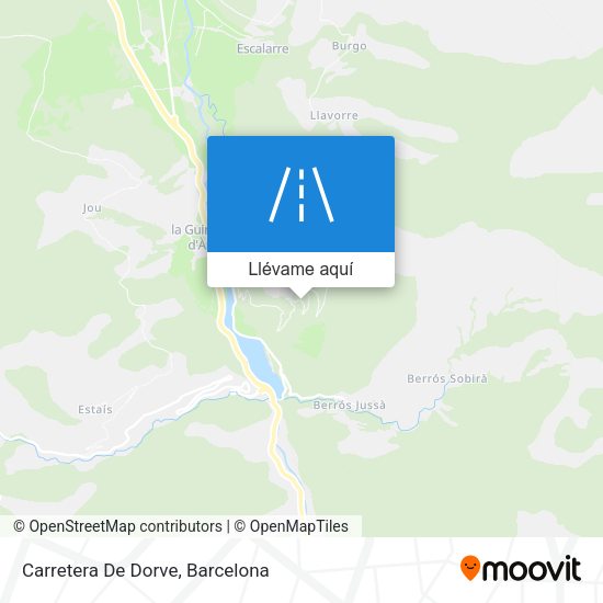 Mapa Carretera De Dorve