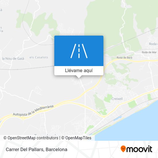 Mapa Carrer Del Pallars