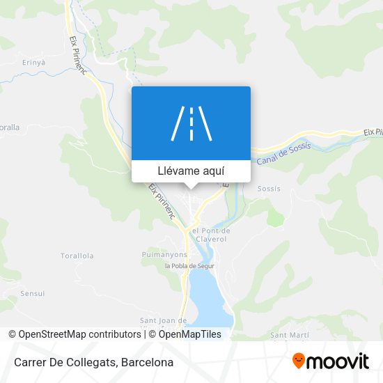Mapa Carrer De Collegats