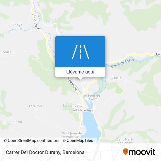 Mapa Carrer Del Doctor Durany