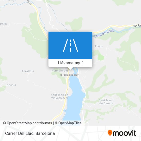 Mapa Carrer Del Llac