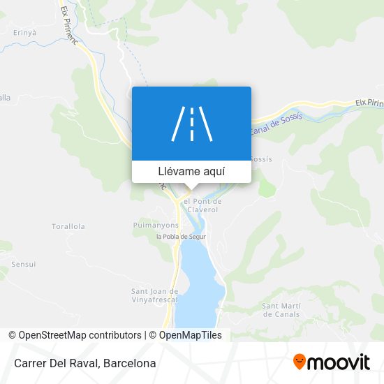 Mapa Carrer Del Raval