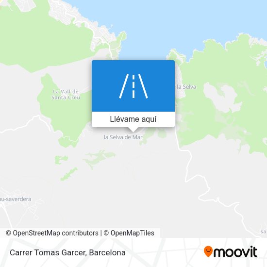 Mapa Carrer Tomas Garcer
