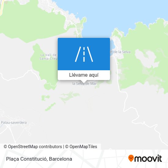 Mapa Plaça Constitució