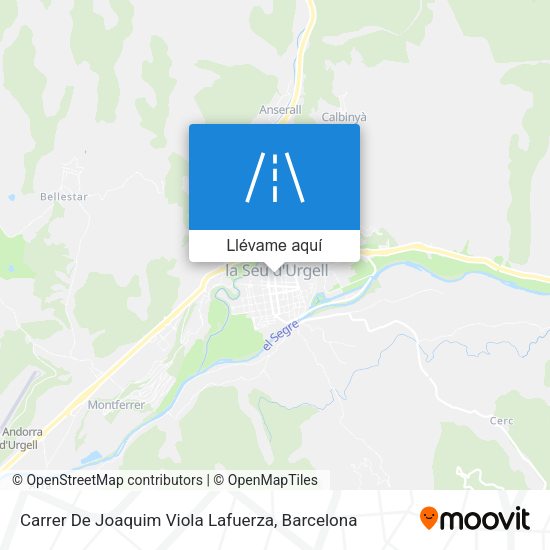 Mapa Carrer De Joaquim Viola Lafuerza
