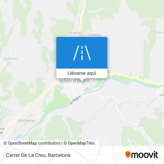 Mapa Carrer De La Creu
