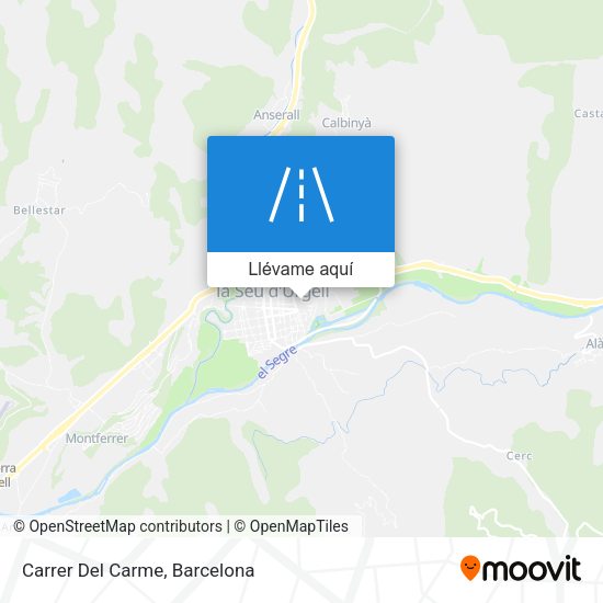 Mapa Carrer Del Carme