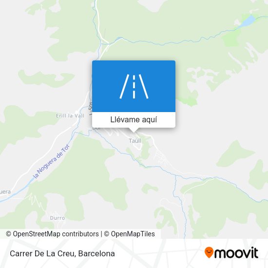 Mapa Carrer De La Creu