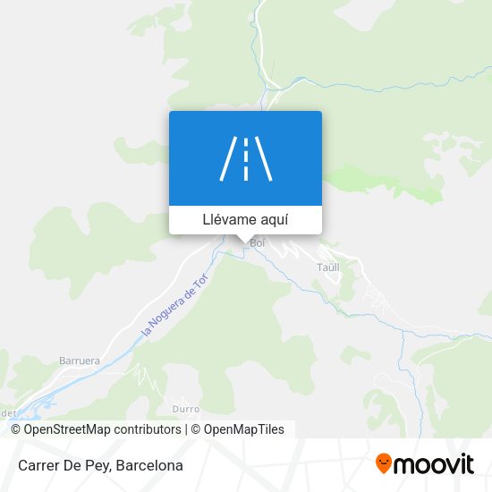 Mapa Carrer De Pey