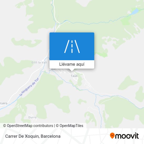 Mapa Carrer De Xoquin