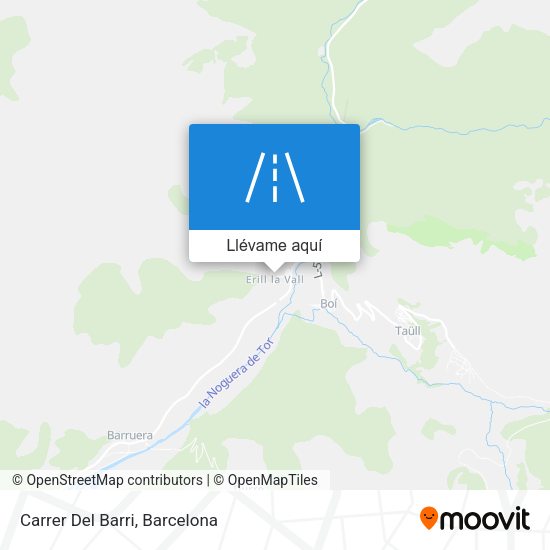 Mapa Carrer Del Barri