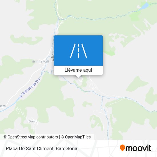 Mapa Plaça De Sant Climent