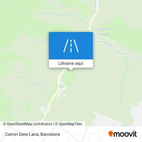 Mapa Camin Dera Lana