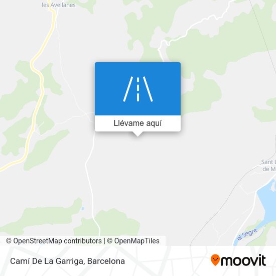 Mapa Camí De La Garriga