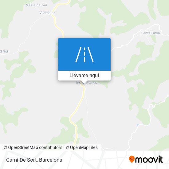 Mapa Camí De Sort