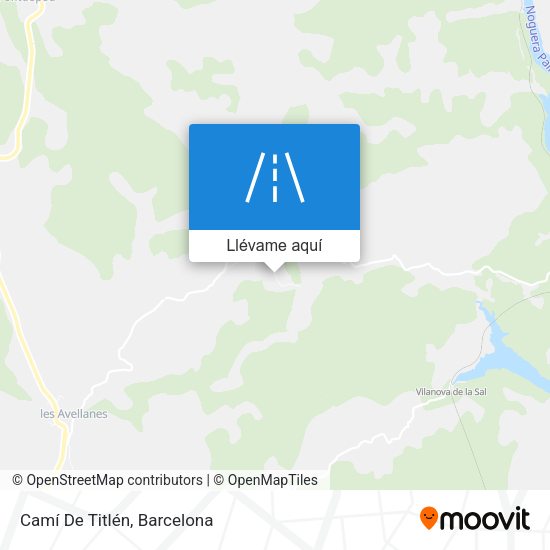 Mapa Camí De Titlén