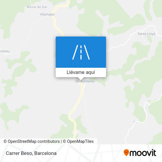 Mapa Carrer Beso