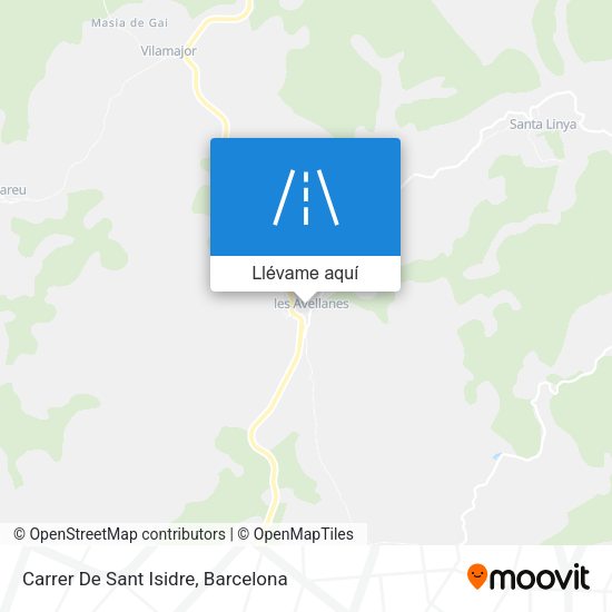 Mapa Carrer De Sant Isidre
