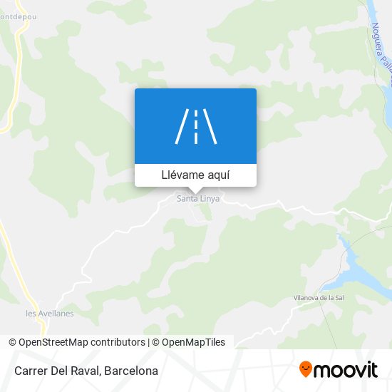 Mapa Carrer Del Raval