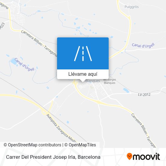 Mapa Carrer Del President Josep Irla