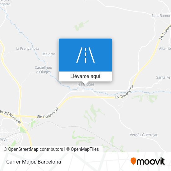 Mapa Carrer Major