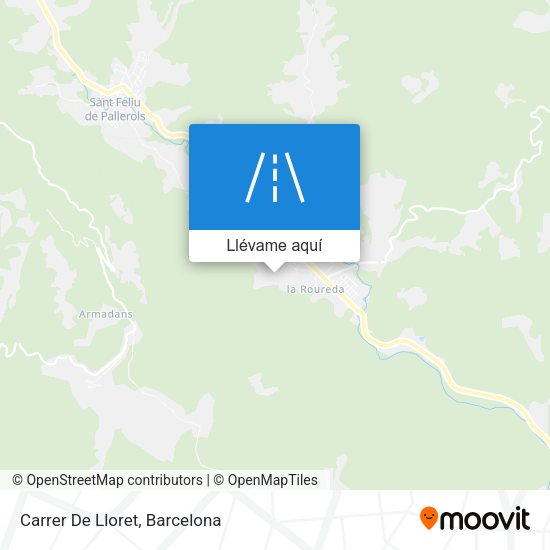 Mapa Carrer De Lloret